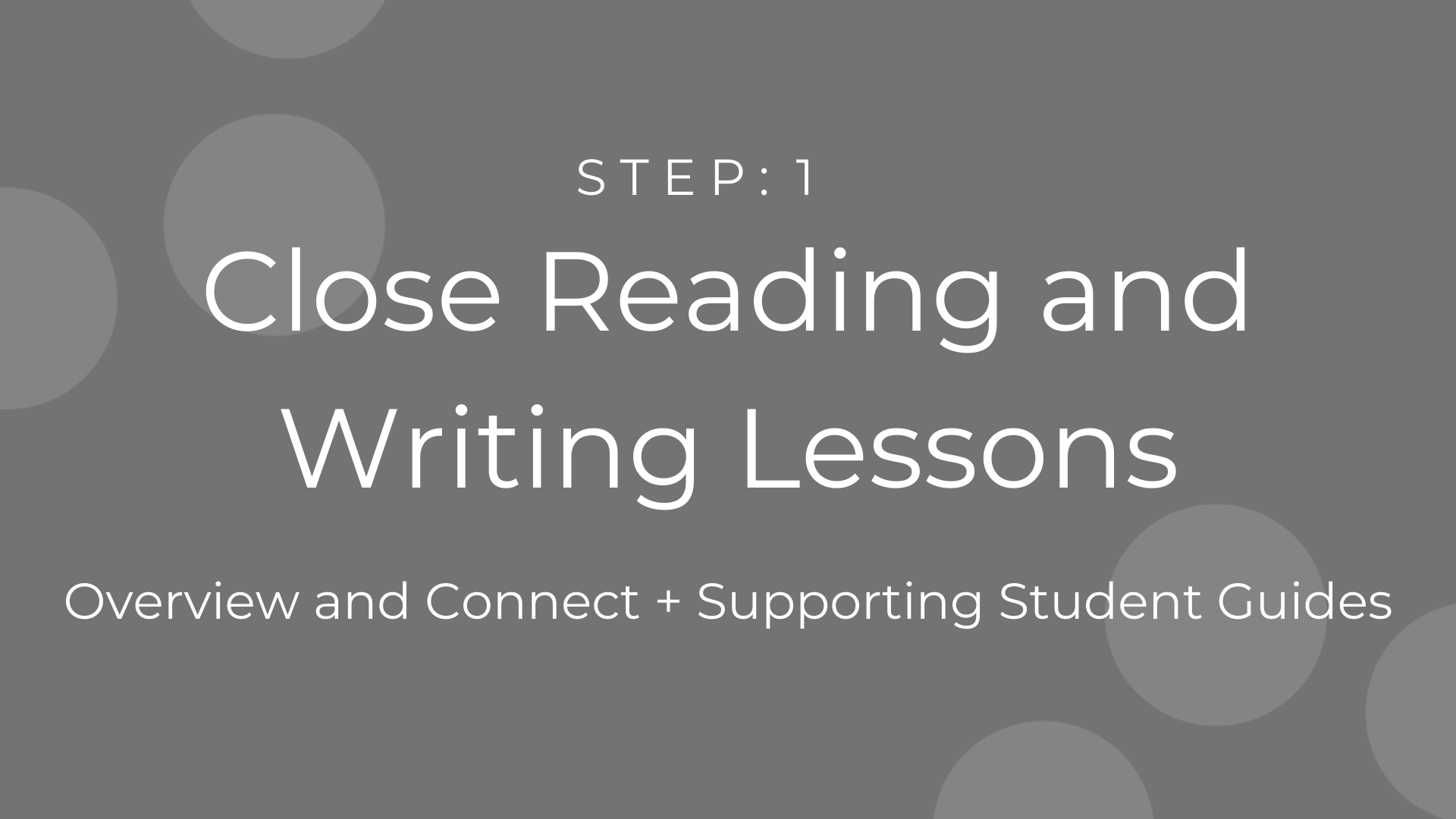 ThinkCERCA's Professional Learning